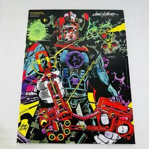 The‎ Jack Kirby Collector Magazine #26 Galactus W/ Kirby’s Gods Back Cover